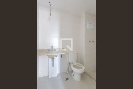 Banheiro de apartamento à venda com 1 quarto, 28m² em Vila Gumercindo, São Paulo