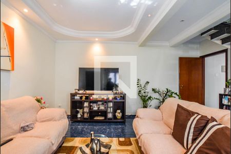 Sala de apartamento à venda com 3 quartos, 212m² em Vila Humaita, Santo André