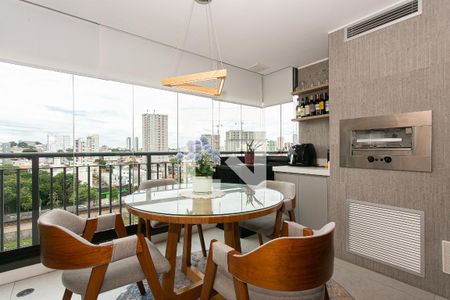 Varanda gourmet de apartamento à venda com 2 quartos, 62m² em Vila Esperança, São Paulo