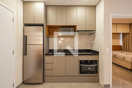 Sala/Cozinha de apartamento para alugar com 1 quarto, 36m² em Sumaré, São Paulo