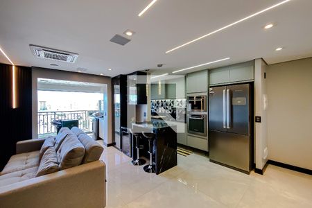 Sala de apartamento para alugar com 1 quarto, 79m² em Parque da Mooca, São Paulo