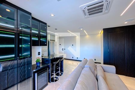 Sala de apartamento para alugar com 1 quarto, 79m² em Parque da Mooca, São Paulo