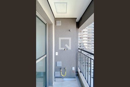Varanda da Sala de apartamento para alugar com 1 quarto, 30m² em Quarta Parada, São Paulo