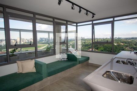 Área comum de apartamento para alugar com 1 quarto, 32m² em Butantã, São Paulo