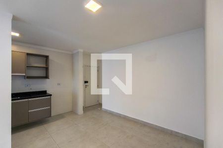 Sala de apartamento para alugar com 2 quartos, 69m² em Maracanã, Praia Grande