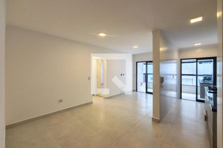 Sala/Cozinha de apartamento para alugar com 2 quartos, 69m² em Maracanã, Praia Grande