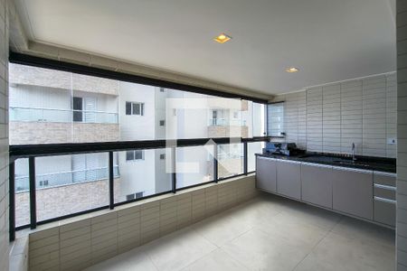 Sacada de apartamento para alugar com 2 quartos, 69m² em Maracanã, Praia Grande