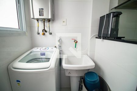 Área de Serviço de apartamento para alugar com 2 quartos, 83m² em Canto do Forte, Praia Grande