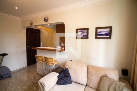 Sala de apartamento à venda com 1 quarto, 42m² em Brooklin, São Paulo