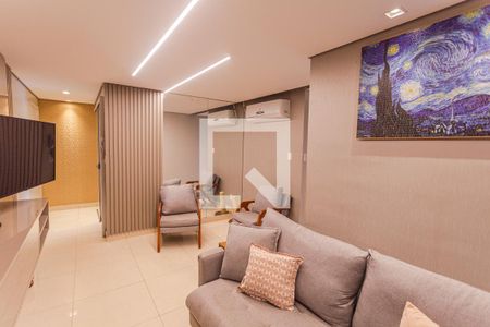 Sala de apartamento à venda com 3 quartos, 126m² em Fernão Dias, Belo Horizonte