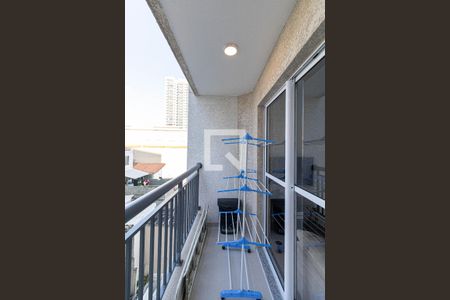 Varanda e Área de Serviço  de apartamento para alugar com 2 quartos, 43m² em Cidade Patriarca, São Paulo