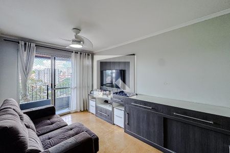 Sala de apartamento à venda com 2 quartos, 63m² em Vila Bertioga, São Paulo