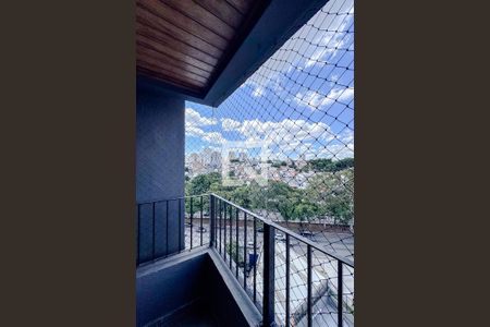 Varanda da Sala de apartamento à venda com 2 quartos, 63m² em Vila Bertioga, São Paulo