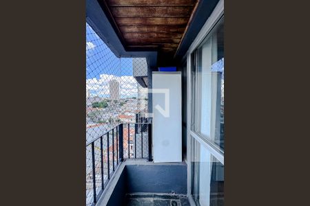 Varanda da Sala de apartamento à venda com 2 quartos, 63m² em Vila Bertioga, São Paulo