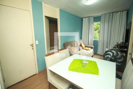 Sala de Jantar de apartamento à venda com 3 quartos, 62m² em Vila Lutécia, Santo André