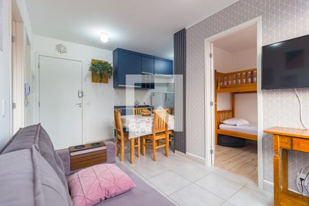 Sala de apartamento para alugar com 2 quartos, 34m² em Tatuapé, São Paulo