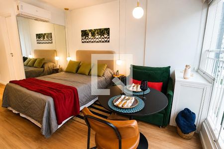 Dormitório de kitnet/studio para alugar com 1 quarto, 27m² em Bela Vista, São Paulo