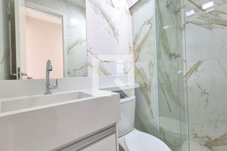 Banheiro de apartamento para alugar com 2 quartos, 65m² em Centro, Campinas