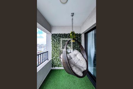 Varanda da Sala de apartamento para alugar com 1 quarto, 40m² em Brás, São Paulo