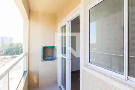 Varanda da Sala de apartamento para alugar com 2 quartos, 45m² em Fátima, Canoas