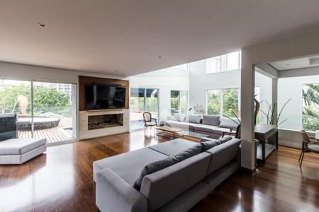 Sala  de casa de condomínio à venda com 3 quartos, 430m² em Alphaville, Santana de Parnaíba