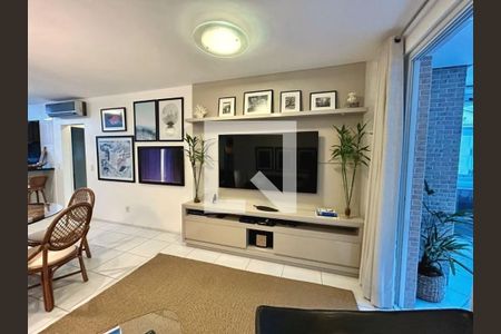 Sala de apartamento para alugar com 2 quartos, 83m² em Cachoeira do Bom Jesus, Florianópolis