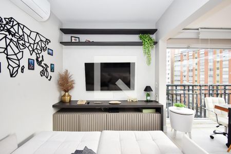 Sala de estar de apartamento à venda com 1 quarto, 45m² em Sumarezinho, São Paulo