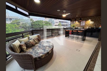 Varanda de apartamento à venda com 3 quartos, 188m² em Recreio dos Bandeirantes, Rio de Janeiro