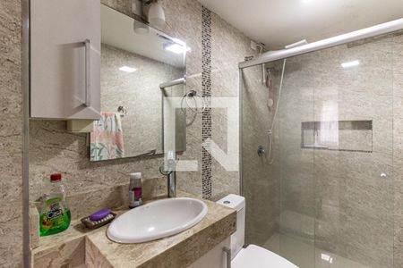 Banheiro da Suíte de apartamento à venda com 2 quartos, 76m² em Santa Ifigênia, São Paulo