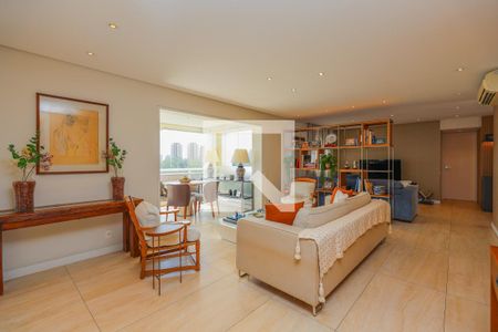 Sala de apartamento à venda com 3 quartos, 200m² em Vila Andrade, São Paulo