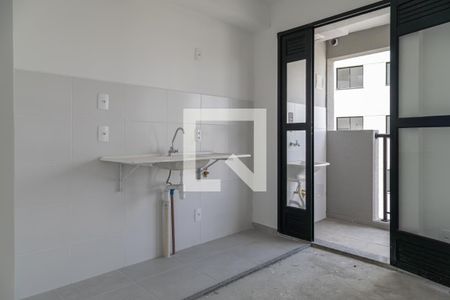 Sala/Cozinha de apartamento à venda com 2 quartos, 42m² em Vila Campanela, São Paulo