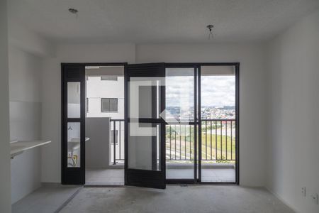 Sala/Cozinha de apartamento à venda com 2 quartos, 42m² em Vila Campanela, São Paulo