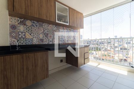Varanda da Sala de apartamento à venda com 2 quartos, 56m² em Vila Nair, São Paulo