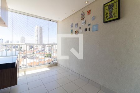 Varanda da Sala de apartamento à venda com 2 quartos, 56m² em Vila Nair, São Paulo