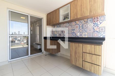 Varanda da Sala de apartamento à venda com 2 quartos, 56m² em Vila Nair, São Paulo