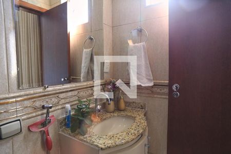 Banheiro da Suíte de apartamento à venda com 3 quartos, 101m² em Ipiranga, Belo Horizonte