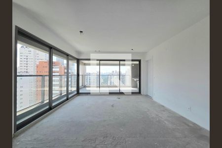 Sala de apartamento à venda com 3 quartos, 141m² em Indianópolis, São Paulo