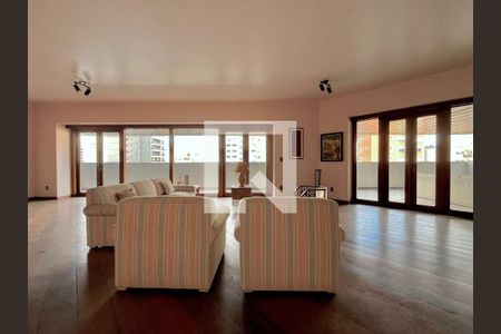 Sala de apartamento à venda com 4 quartos, 601m² em Cambuí, Campinas