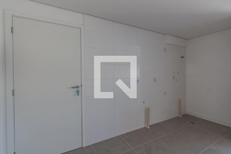 Sala/Cozinha de kitnet/studio à venda com 1 quarto, 34m² em Centro Histórico, Porto Alegre