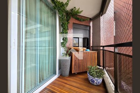 Varanda da Sala de apartamento à venda com 2 quartos, 129m² em Indianópolis, São Paulo