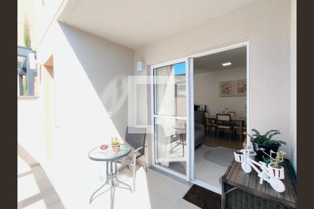 Varanda e Quintal de apartamento à venda com 2 quartos, 81m² em Jardim Colonia, Jundiaí
