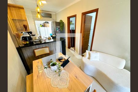 Sala de Jantar de casa de condomínio para alugar com 2 quartos, 60m² em Ingleses do Rio Vermelho, Florianópolis