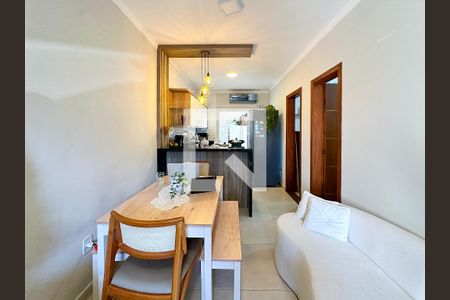 Sala de Jantar de casa de condomínio para alugar com 2 quartos, 60m² em Ingleses do Rio Vermelho, Florianópolis