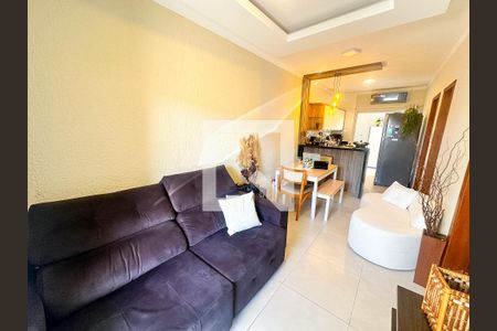 Sala de TV de casa de condomínio para alugar com 2 quartos, 60m² em Ingleses do Rio Vermelho, Florianópolis