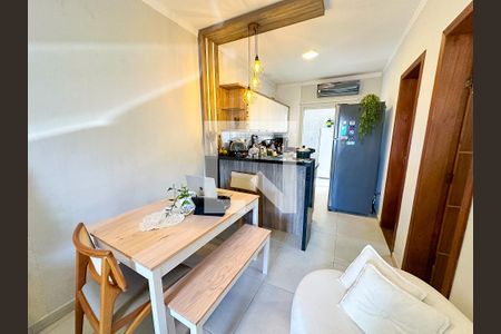 Sala de Jantar de casa de condomínio para alugar com 2 quartos, 60m² em Ingleses do Rio Vermelho, Florianópolis