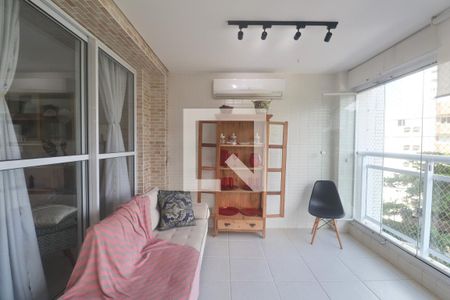 Varanda de apartamento para alugar com 3 quartos, 158m² em Jardim Mar E Ceu, Guarujá