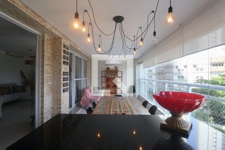 Varanda de apartamento para alugar com 3 quartos, 158m² em Jardim Mar E Ceu, Guarujá