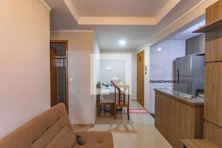 Sala de apartamento para alugar com 2 quartos, 47m² em Vila Nogueira, Diadema