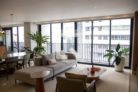 Sala de apartamento para alugar com 3 quartos, 187m² em Setor Marista, Goiânia