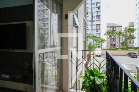 Varanda de apartamento à venda com 2 quartos, 58m² em Parque Bristol, São Paulo